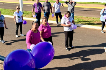 Foto - 1º Caminhada de Conscientização do Dia Mundial do Combate ao Câncer
