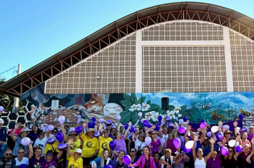 Foto - 1º Caminhada de Conscientização do Dia Mundial do Combate ao Câncer