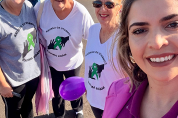 Foto - 1º Caminhada de Conscientização do Dia Mundial do Combate ao Câncer