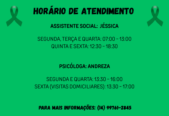 Novo horário de atendimento